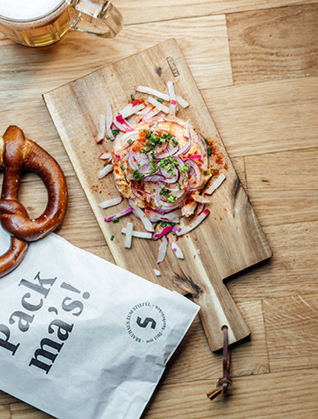 Brauhaus zum Stiefel Brotzzeitbrett