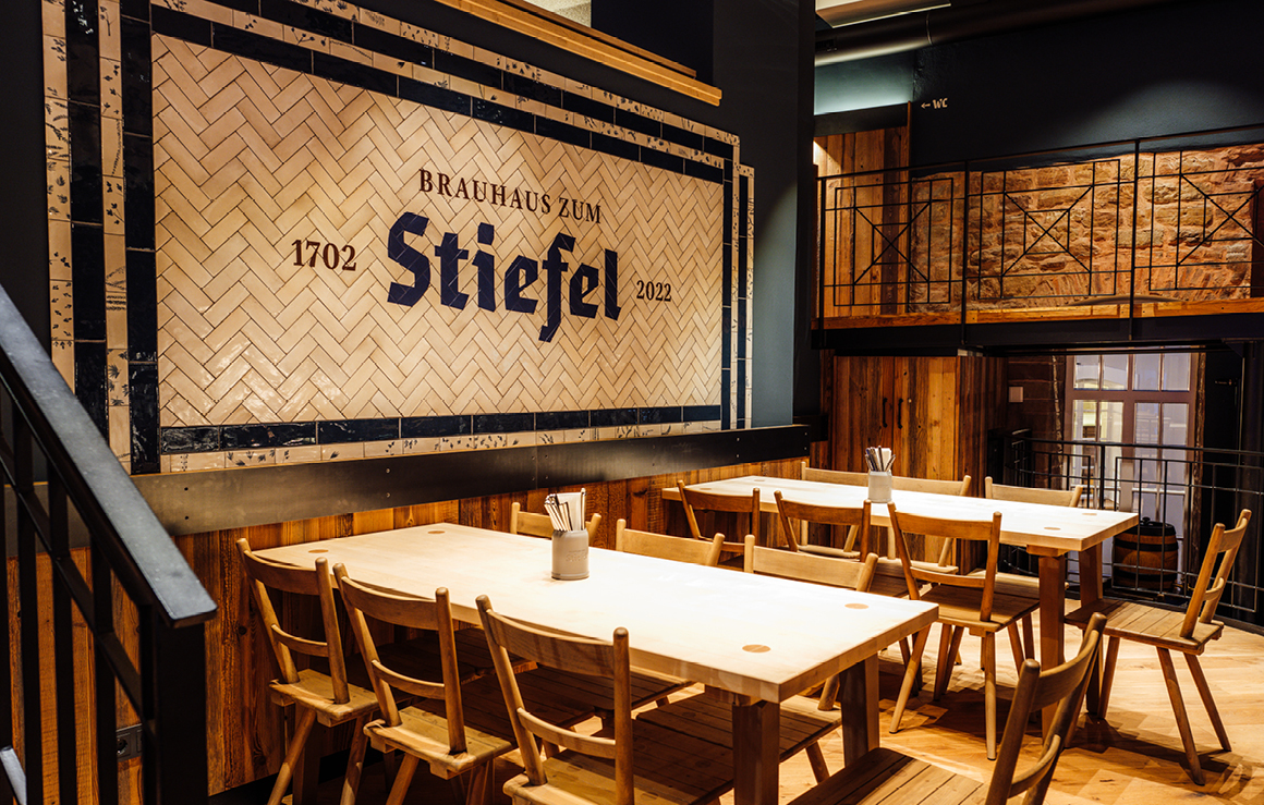 Brauhaus zum Stiefel Gastraum