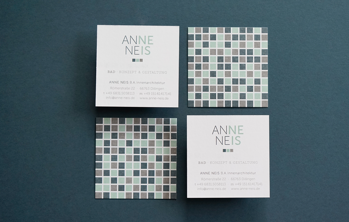 Anne Neis Visitenkarten