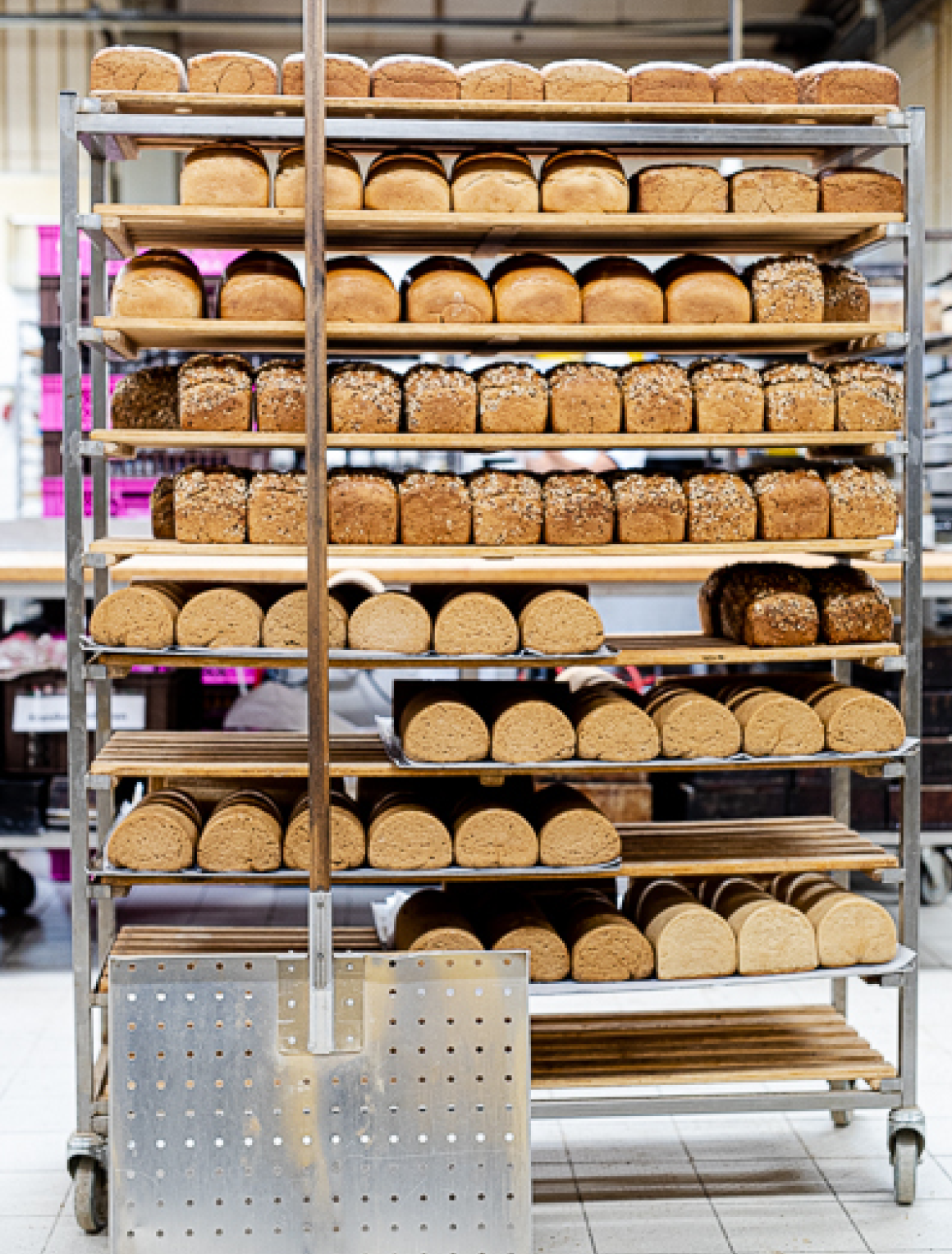 Bäckerei Schaefer Brotregal