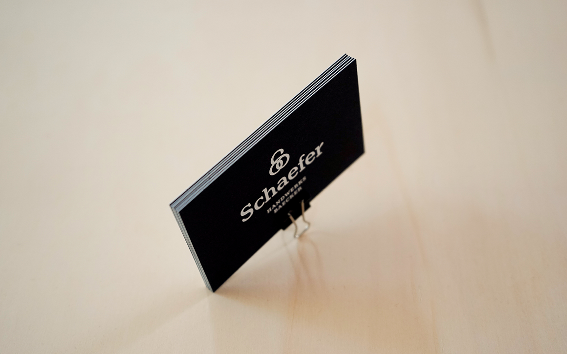 Bäckerei Schaefer Visitenkarte