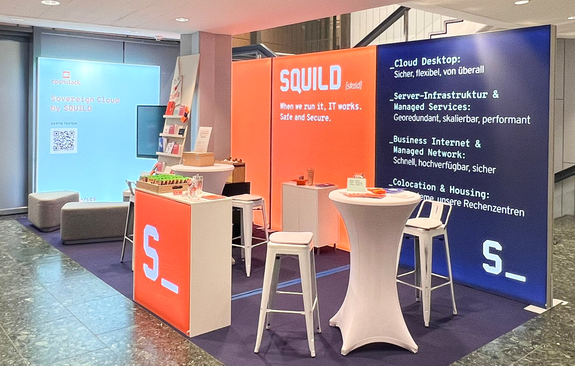 SQUILD Messestand