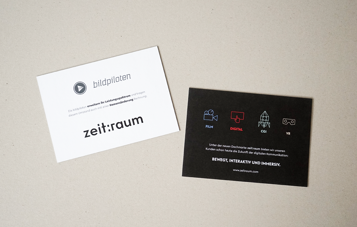 zeit:raum Visitenkarte