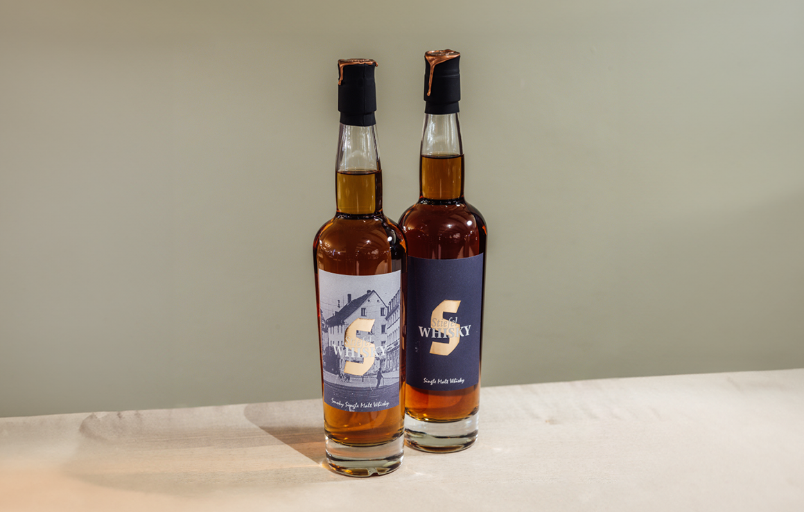 Brauhaus Stiefel Whisky Etiketten