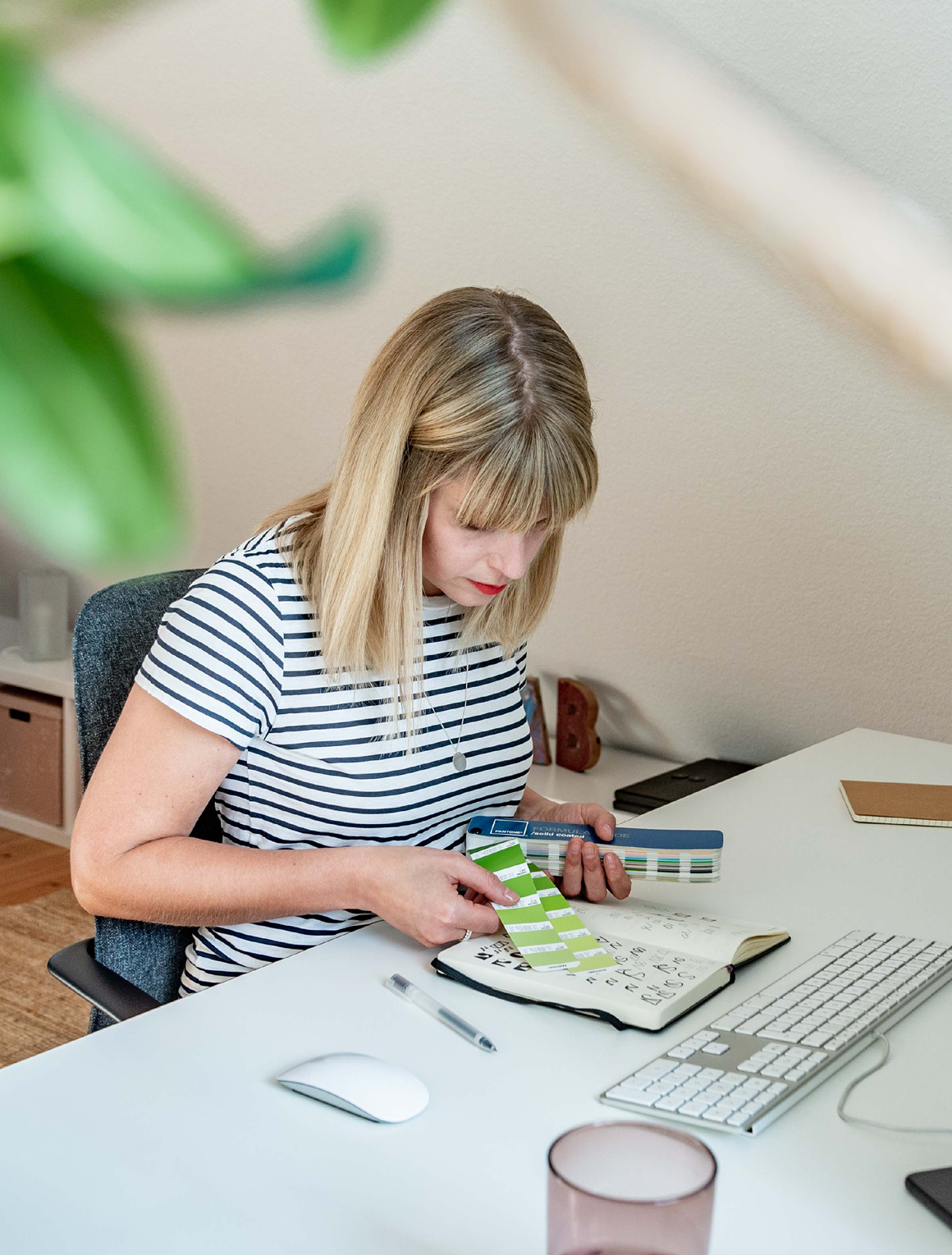 Alex im Designprozess